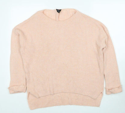 Womens UK Size 12 Dorothy Perkins Pink Pullover Jumper