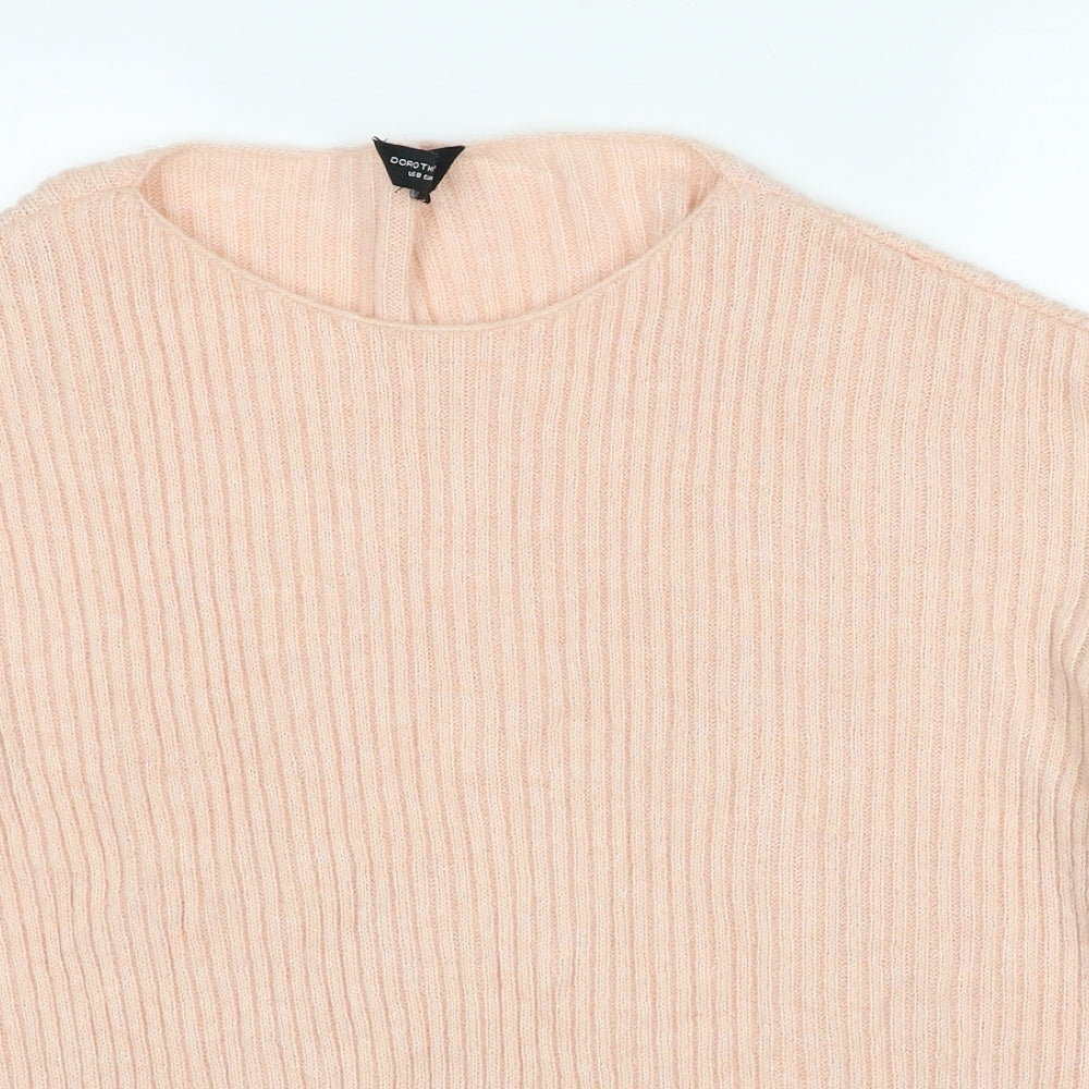 Womens UK Size 12 Dorothy Perkins Pink Pullover Jumper