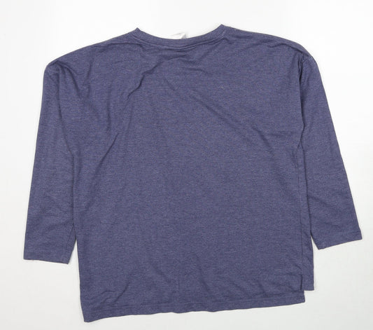 Womens UK Size 12 Being Casual Blue Pullover Jumper