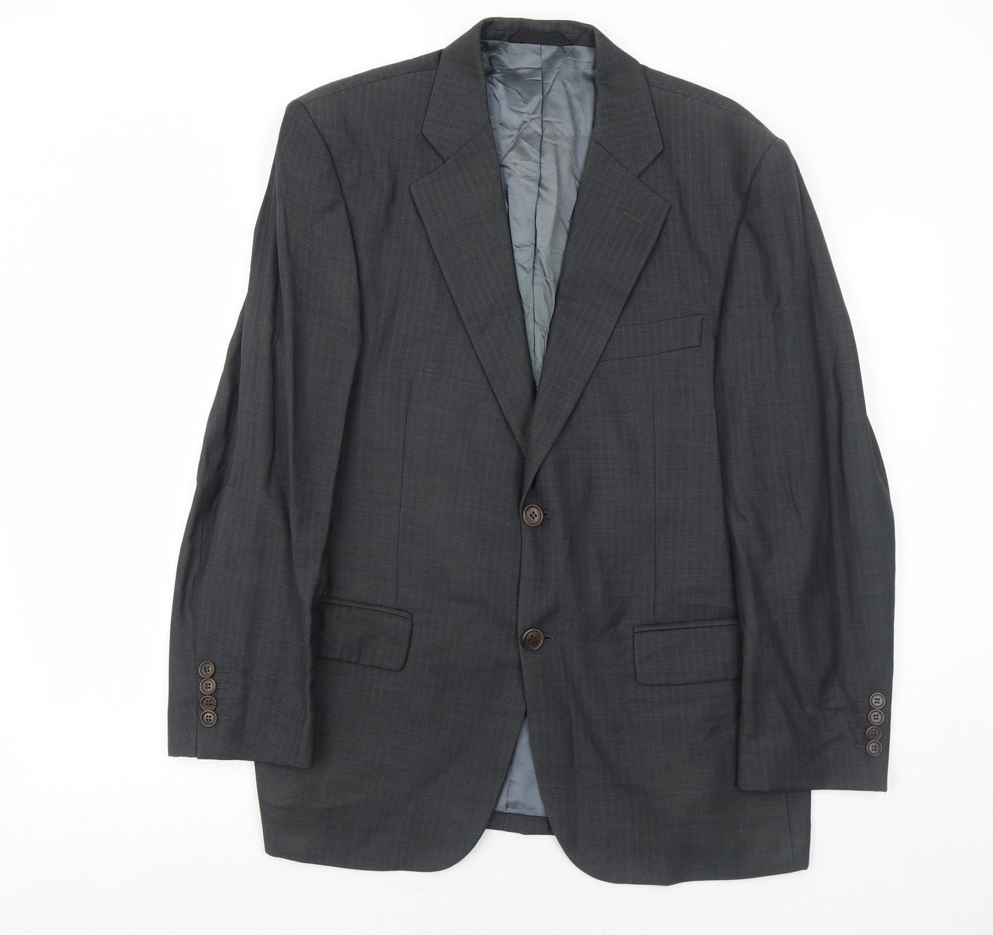 Mens UK Size 40 Marks and Spencer Regular Grey Suit Jacket