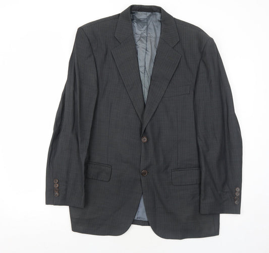 Mens UK Size 40 Marks and Spencer Regular Grey Suit Jacket