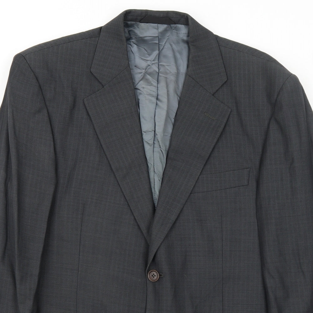 Mens UK Size 40 Marks and Spencer Regular Grey Suit Jacket