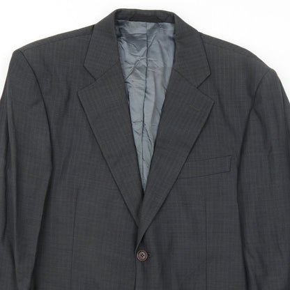 Mens UK Size 40 Marks and Spencer Regular Grey Suit Jacket