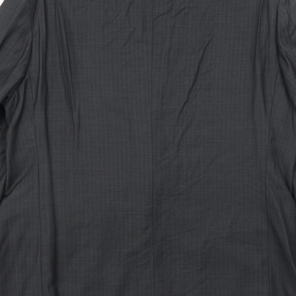 Mens UK Size 40 Marks and Spencer Regular Grey Suit Jacket