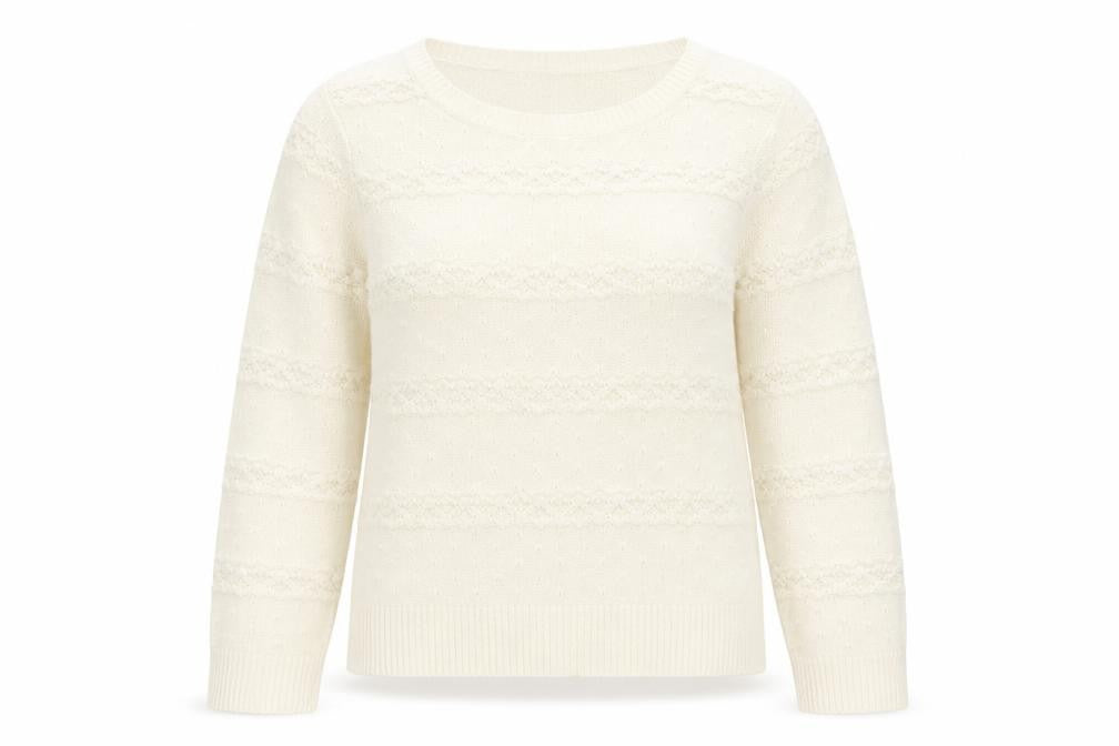 Womens UK Size 12 Topshop Ivory Pullover Jumper