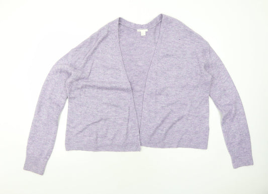 Womens UK Size S H&M Purple Cardigan Jumper