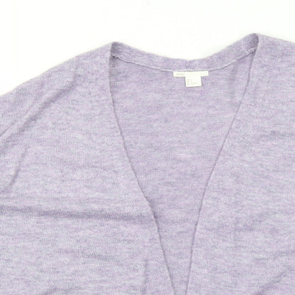 Womens UK Size S H&M Purple Cardigan Jumper