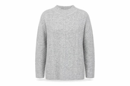Womens UK Size M Peacocks Grey Pullover Jumper