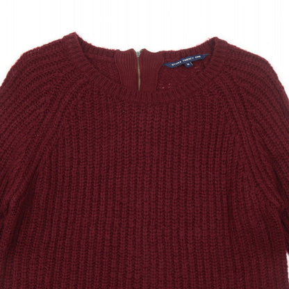 Womens UK Size M Store Twenty One Red Pullover Jumper
