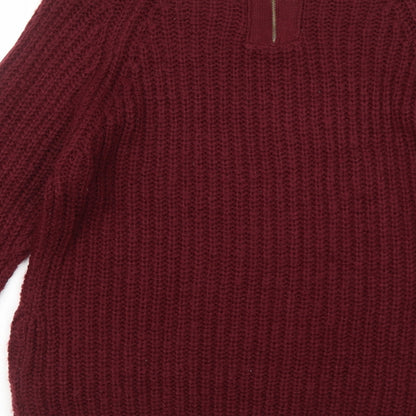 Womens UK Size M Store Twenty One Red Pullover Jumper