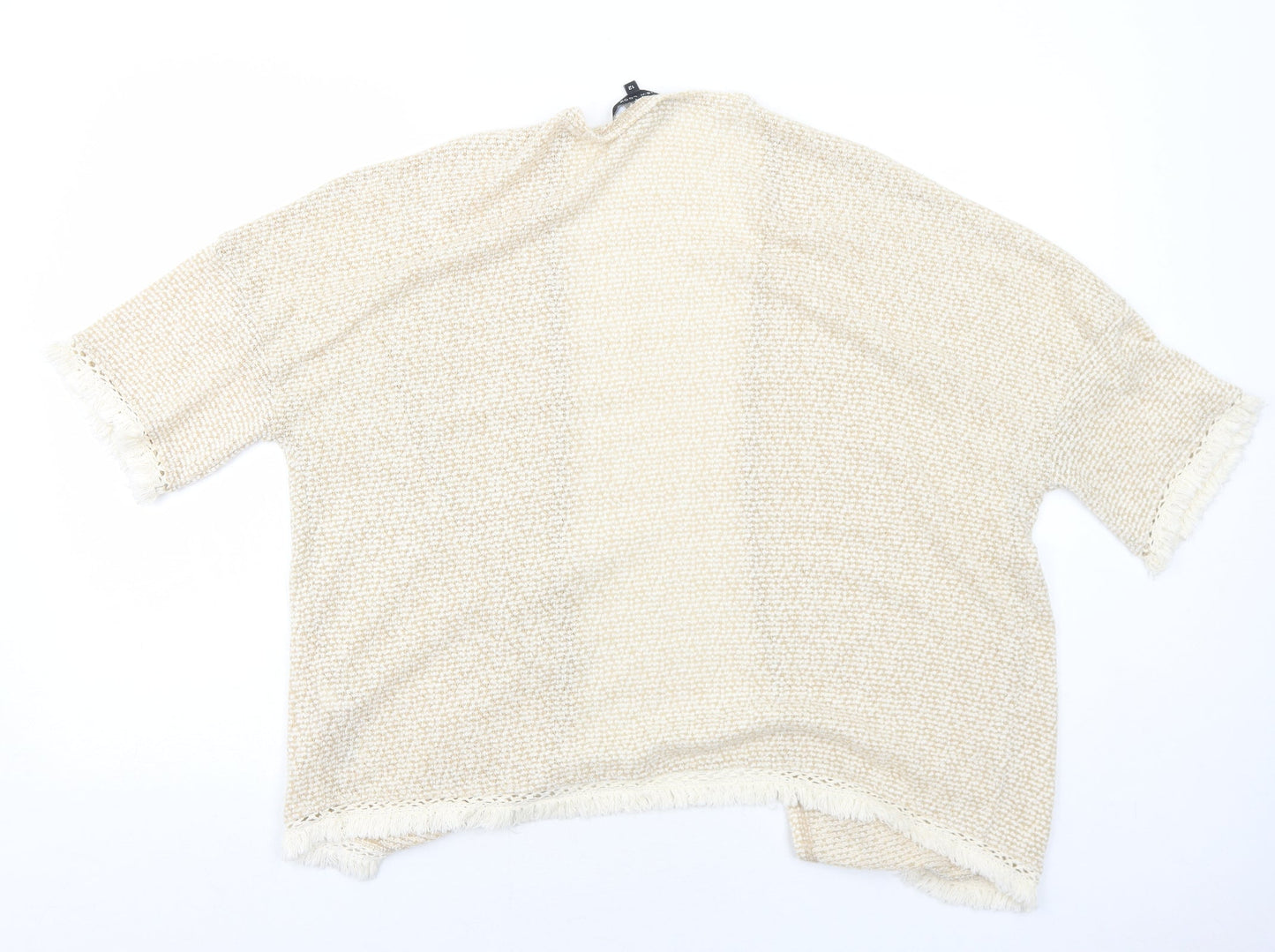 Womens UK Size 12 New Look Ivory Cardigan Jumper