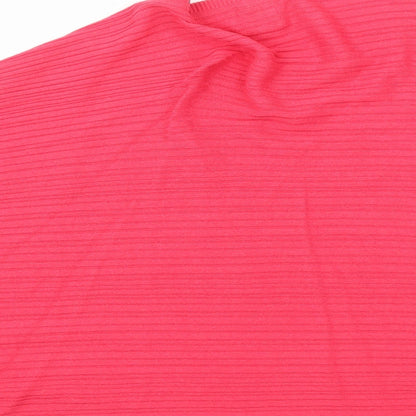 Womens UK Size S River Island Pink Pullover Jumper