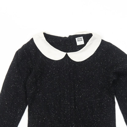 Womens UK Size S VERO MODA Black Pullover Jumper