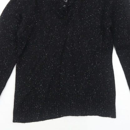 Womens UK Size S VERO MODA Black Pullover Jumper