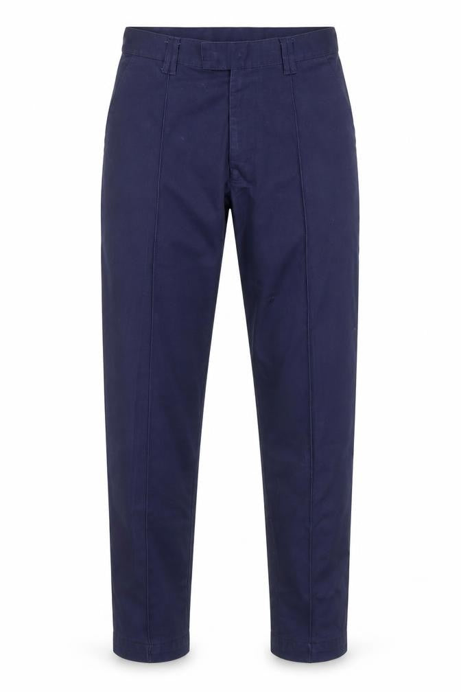 Mens UK Size 32 in Graham Gardener Regular Fit  Blue Trousers