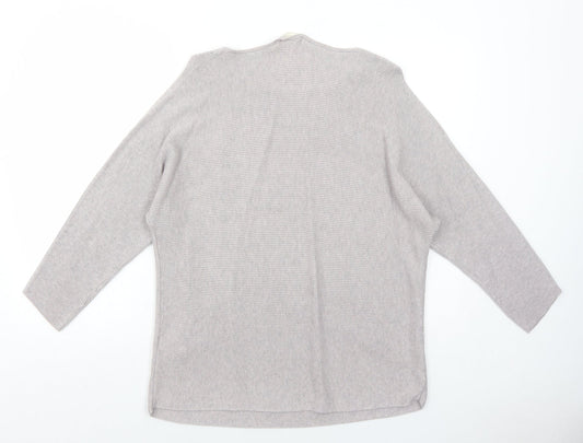Womens UK Size M H&M Purple Pullover Jumper