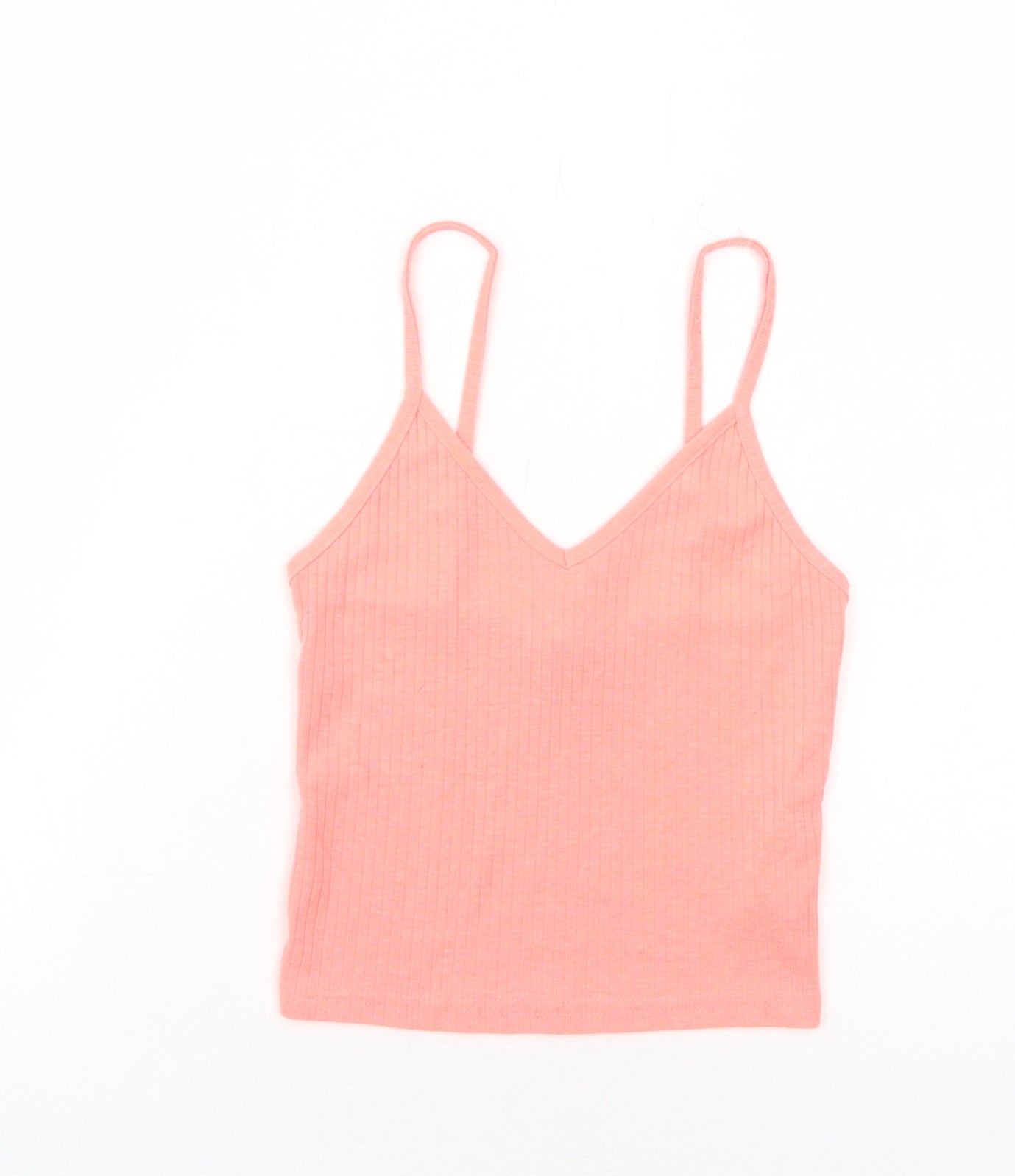 Womens UK Size 6 Topshop Pink Basic Tank