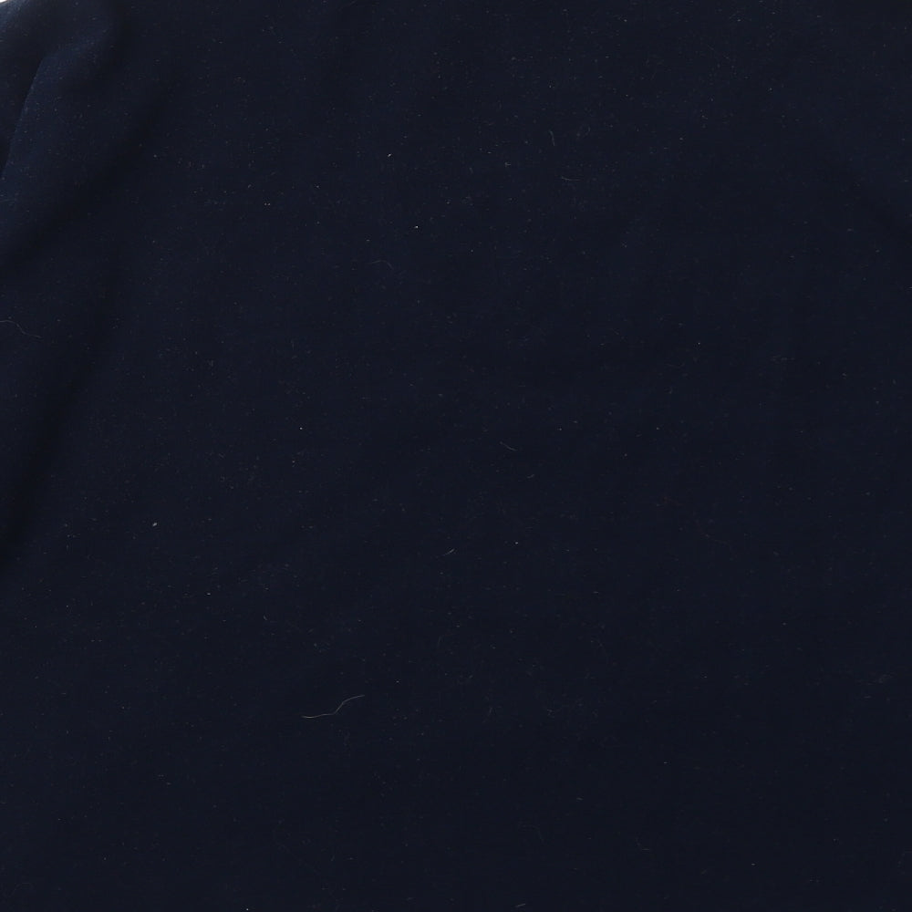 Perfectex Womens Blue Polyester Pullover Sweatshirt Size L Zip