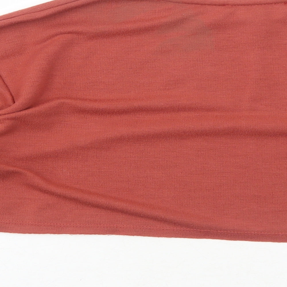 New Look Girls Orange Polyester Pullover Sweatshirt Size 10-11 Years Pullover - Arizona