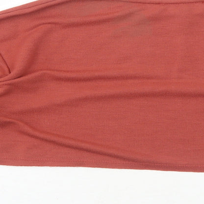 New Look Girls Orange Polyester Pullover Sweatshirt Size 10-11 Years Pullover - Arizona