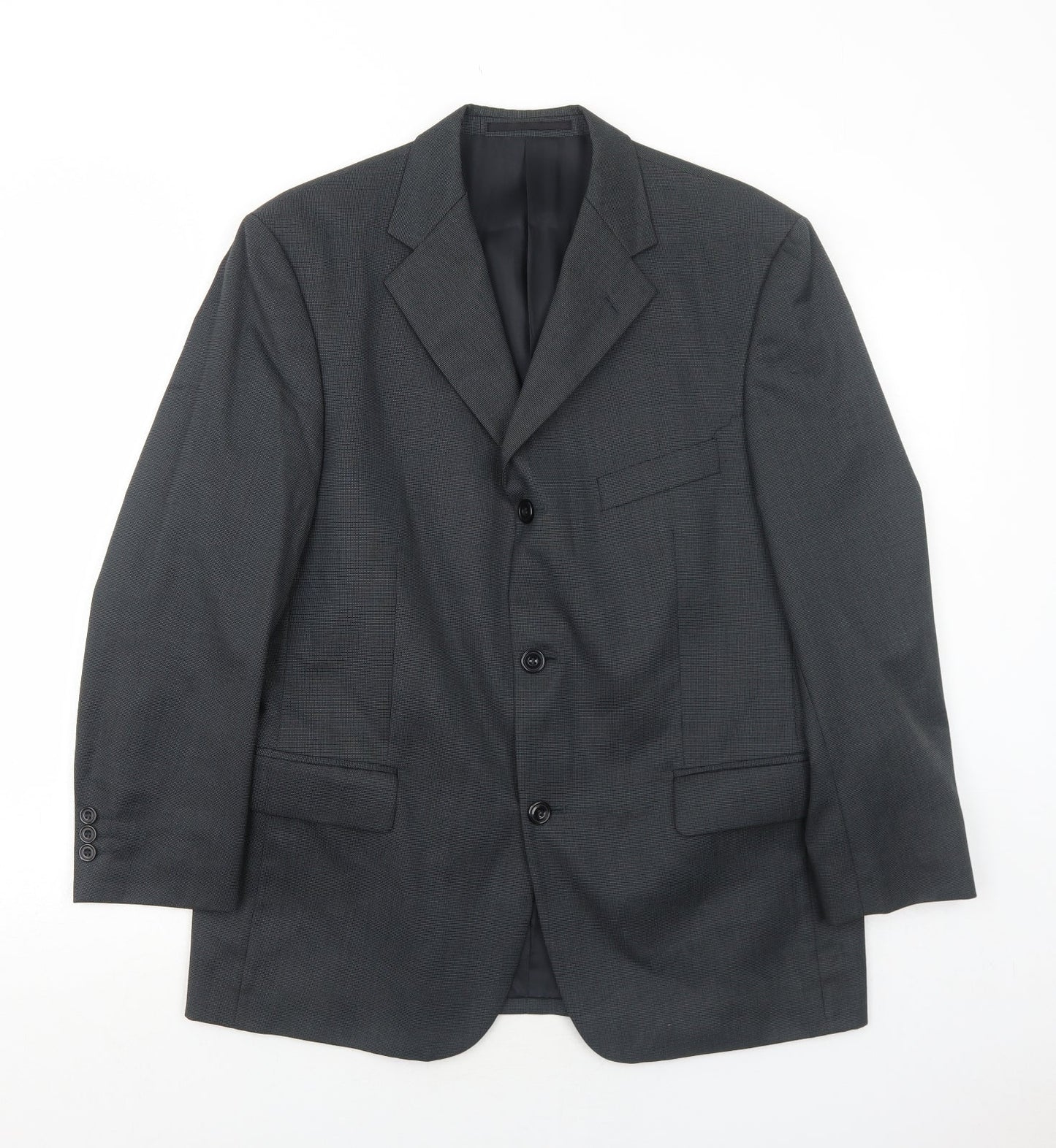 Mens UK Size 44 Scott & Taylor Regular Grey Suit Jacket