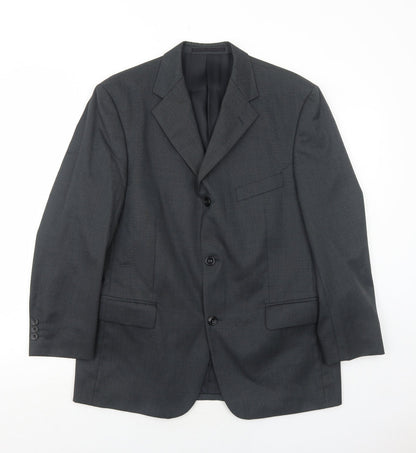 Mens UK Size 44 Scott & Taylor Regular Grey Suit Jacket