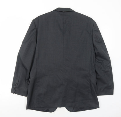 Mens UK Size 44 Scott & Taylor Regular Grey Suit Jacket