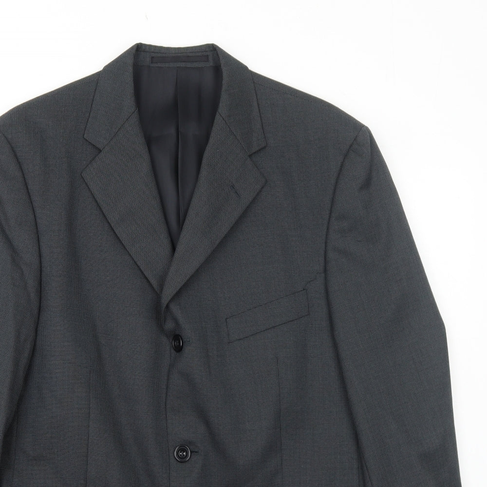 Mens UK Size 44 Scott & Taylor Regular Grey Suit Jacket