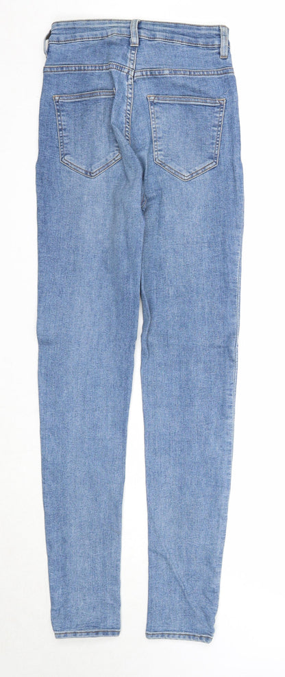 Womens UK Size 6 Divided Regular Fit Skinny Blue Jeans