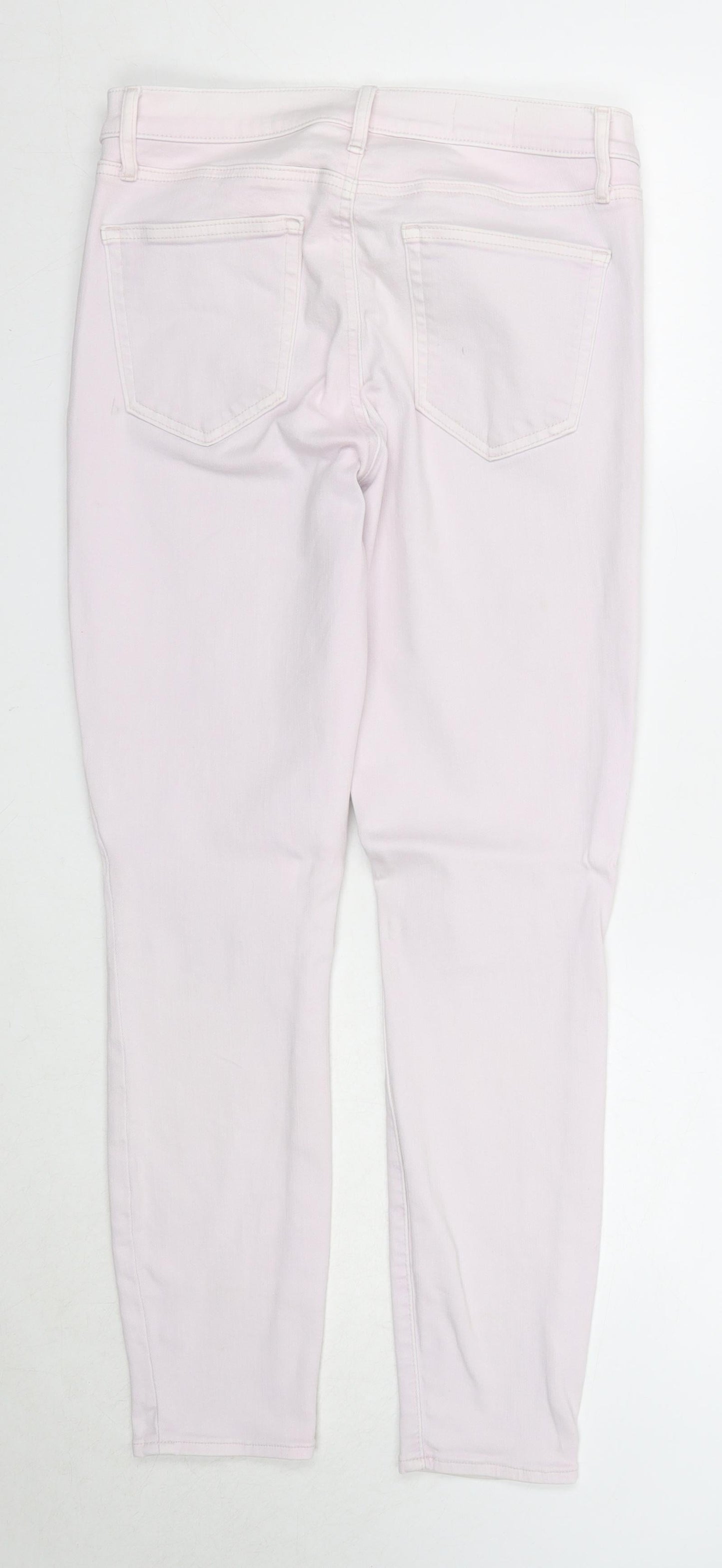 Gap Womens Purple Cotton Skinny Jeans Size 28 in Regular Zip