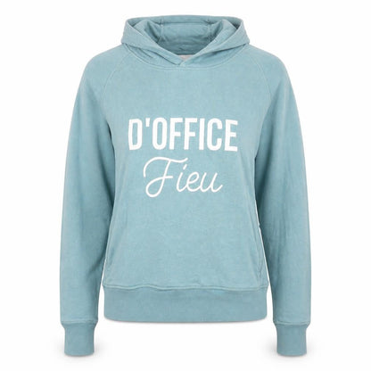 Stanley Stella Womens Blue Cotton Pullover Hoodie Size S Pullover - D'Office Fieu