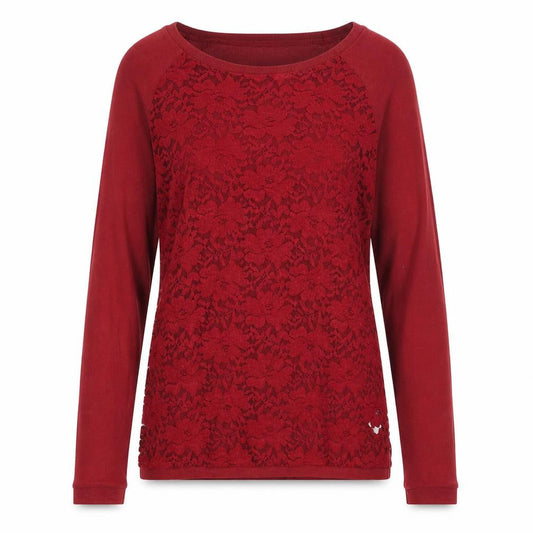 Womens UK Size 10 La Redoute Red Pullover Jumper