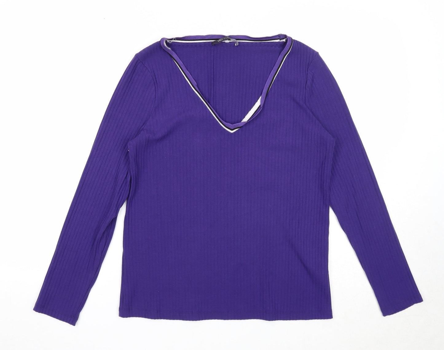 Womens UK Size 14 Marks and Spencer Purple Pullover Jumper