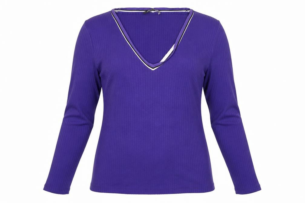 Womens UK Size 14 Marks and Spencer Purple Pullover Jumper