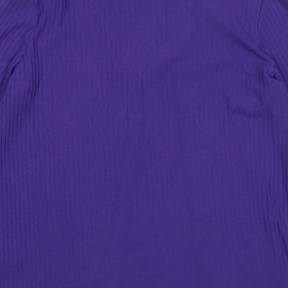 Womens UK Size 14 Marks and Spencer Purple Pullover Jumper