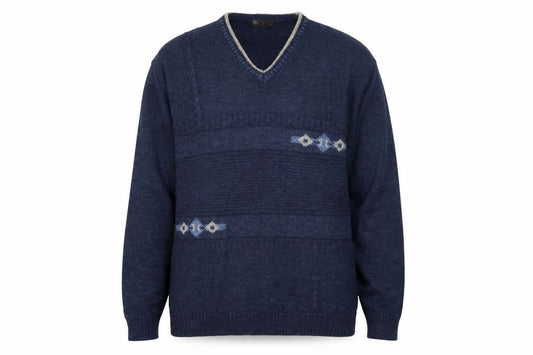 Mens UK Size S BHS Blue Pullover Jumper