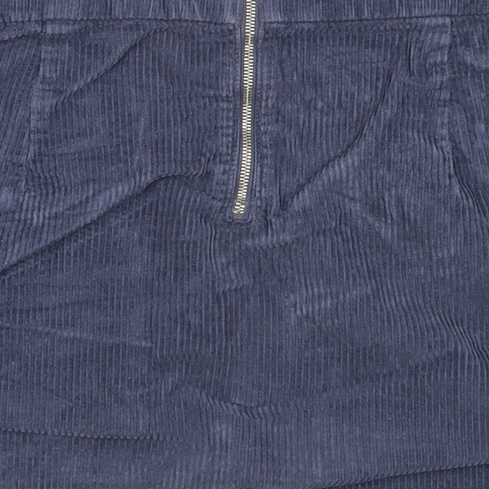 Womens UK Size 28 in Topshop Mini Corduroy Skirt