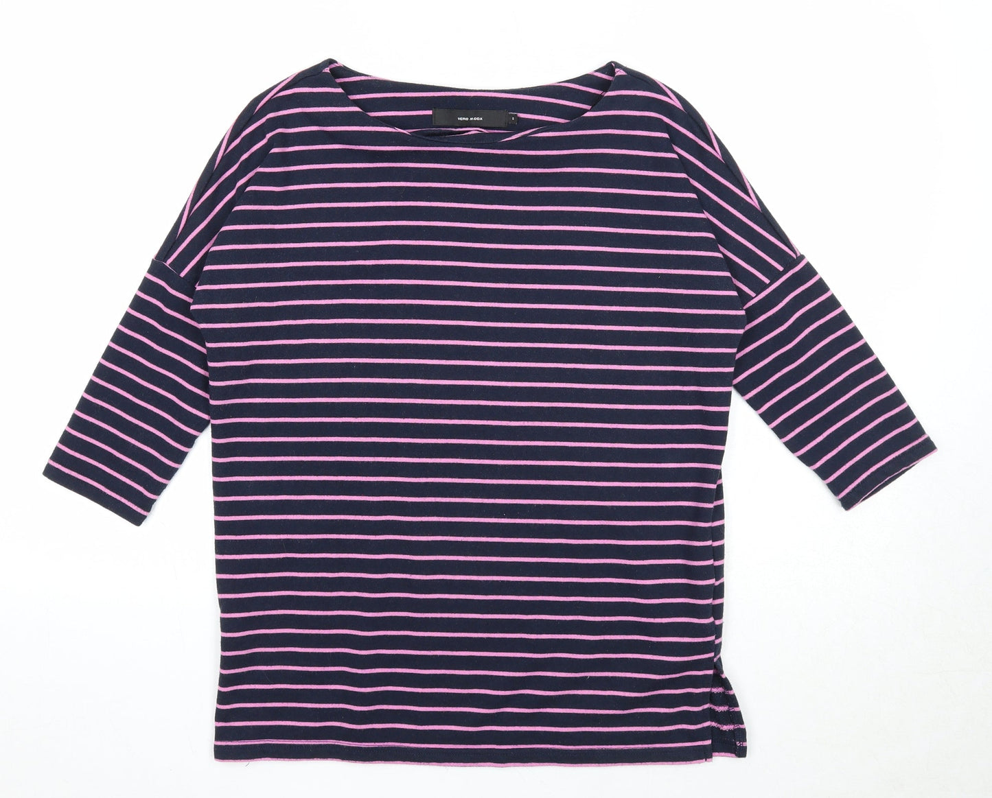 Womens UK Size S VERO MODA Blue Pullover Jumper