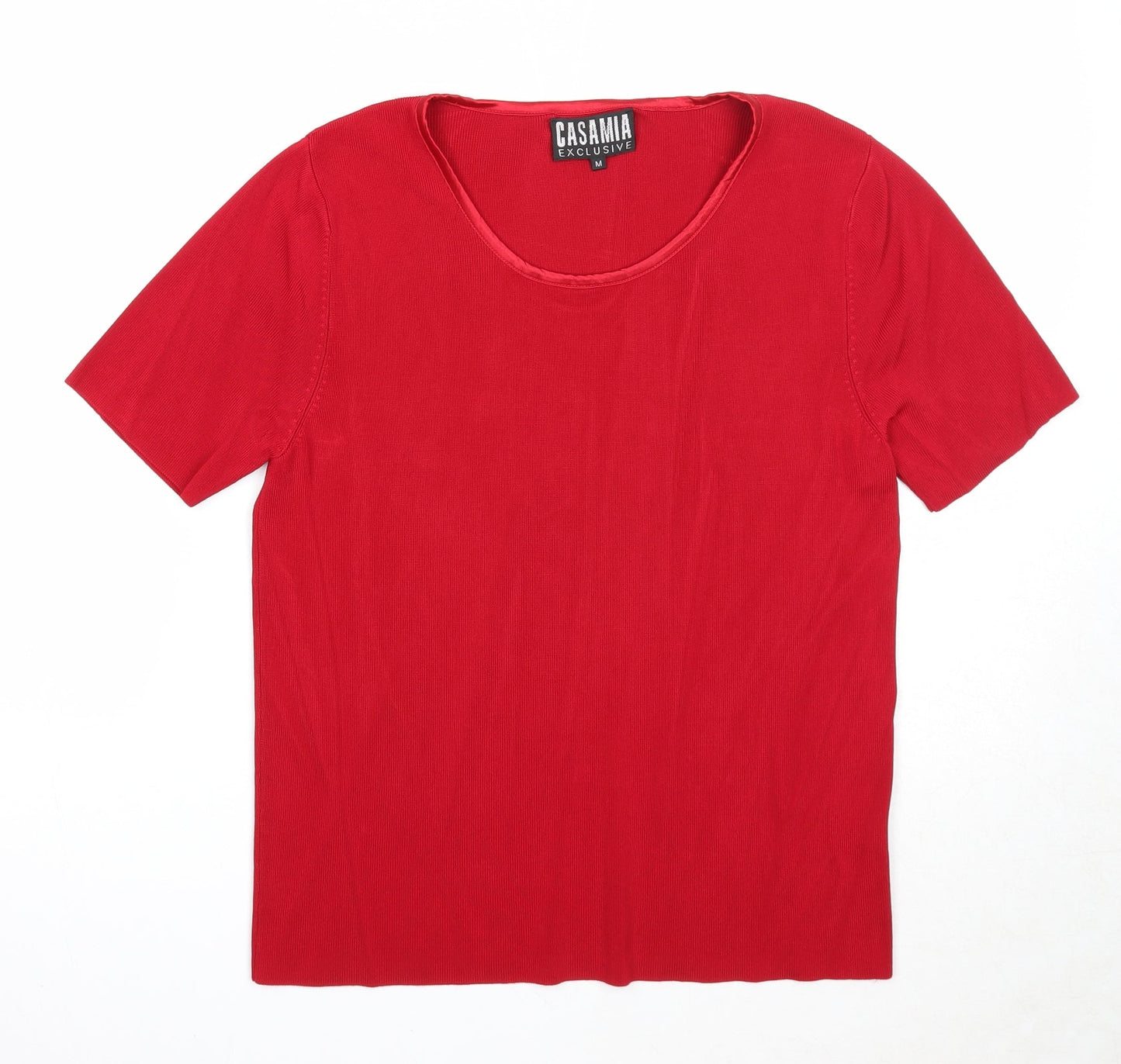 Womens UK Size M Casamia Red Pullover Jumper