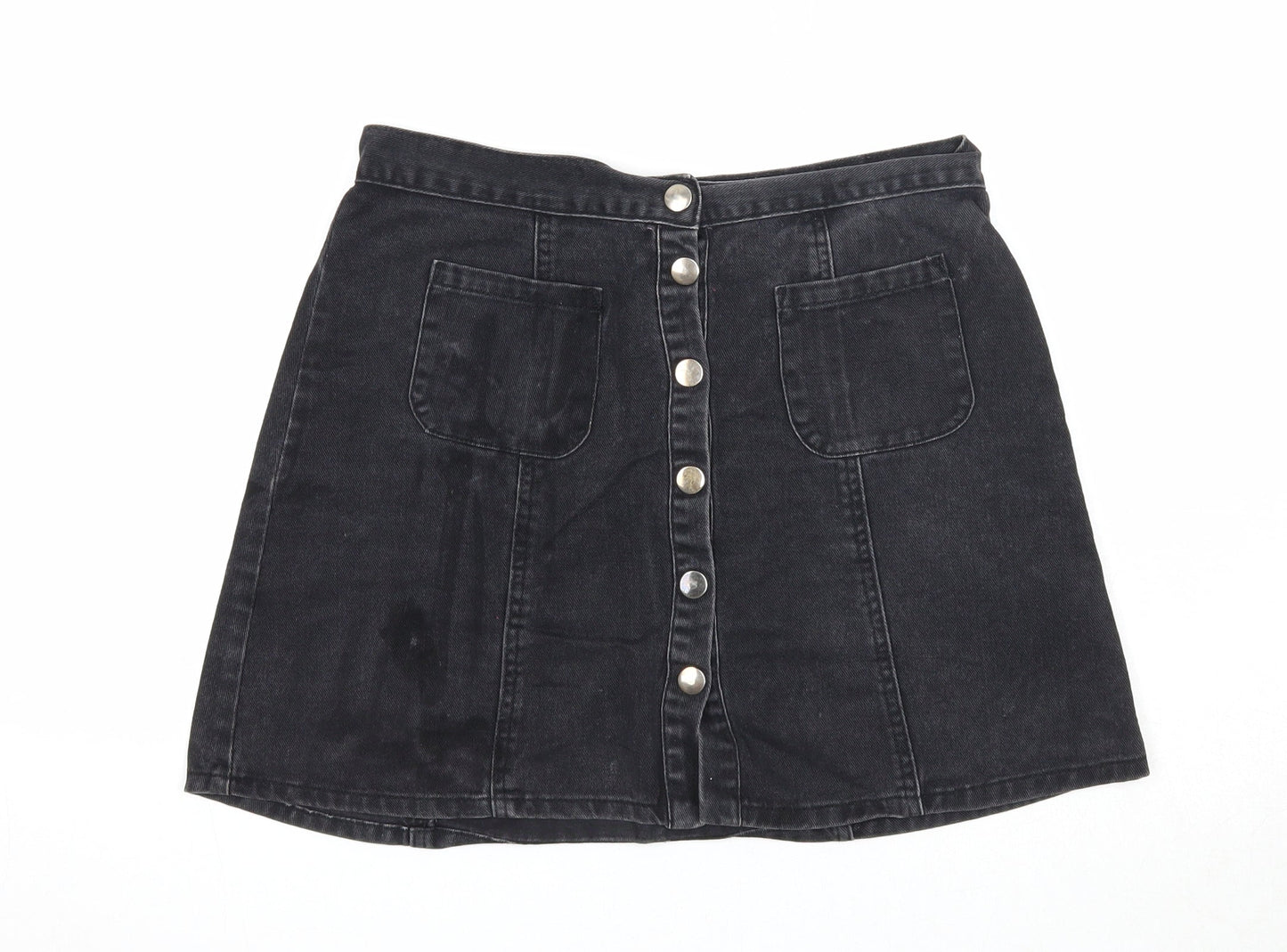 Womens UK Size M Cooperative A-Line Denim Skirt