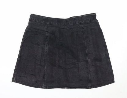 Womens UK Size M Cooperative A-Line Denim Skirt