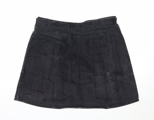 Womens UK Size M Cooperative A-Line Denim Skirt