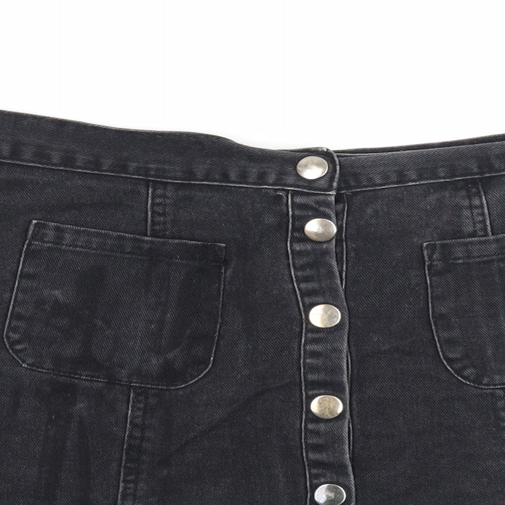 Womens UK Size M Cooperative A-Line Denim Skirt