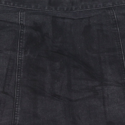 Womens UK Size M Cooperative A-Line Denim Skirt
