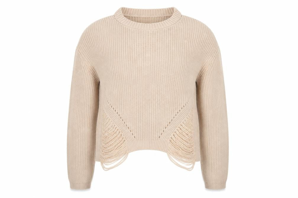 Womens UK Size 16 Select Beige Pullover Jumper