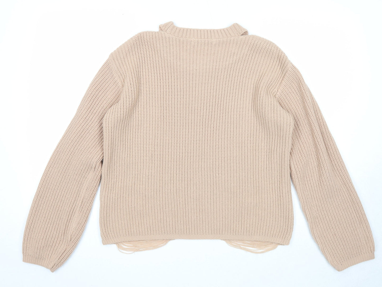 Womens UK Size 16 Select Beige Pullover Jumper