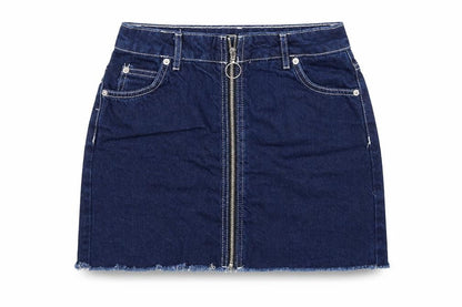 Womens UK Size 8 Topshop Mini Denim Skirt
