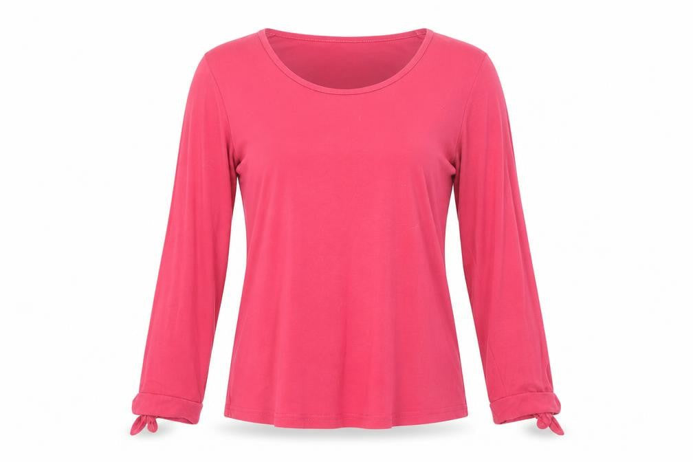 Womens UK Size M Masai Pink Basic T-Shirt