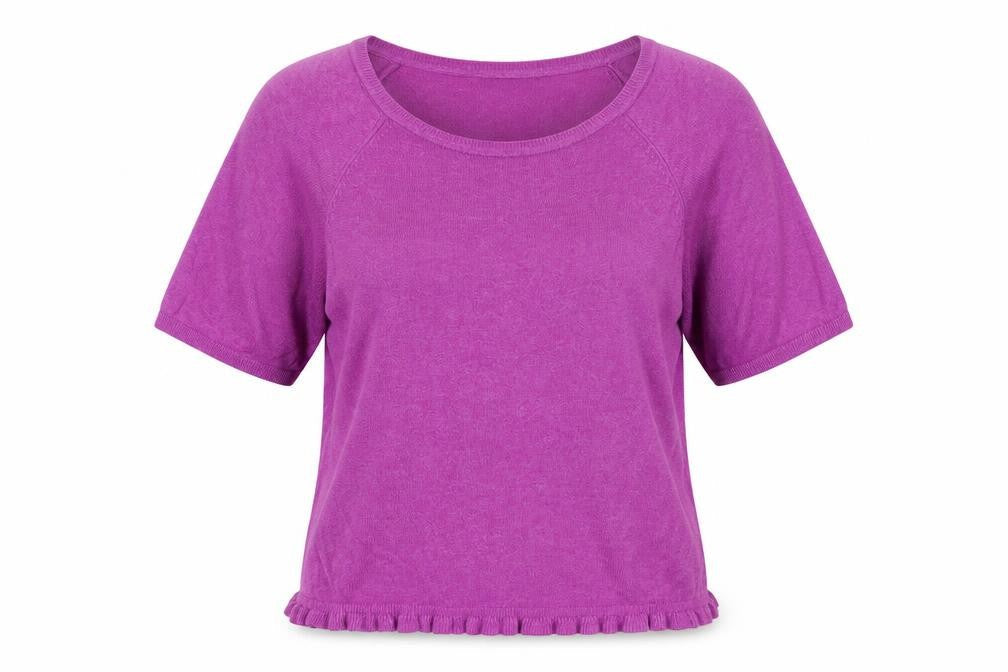 Womens UK Size M Monsoon Purple Pullover Jumper