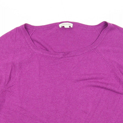 Womens UK Size M Monsoon Purple Pullover Jumper